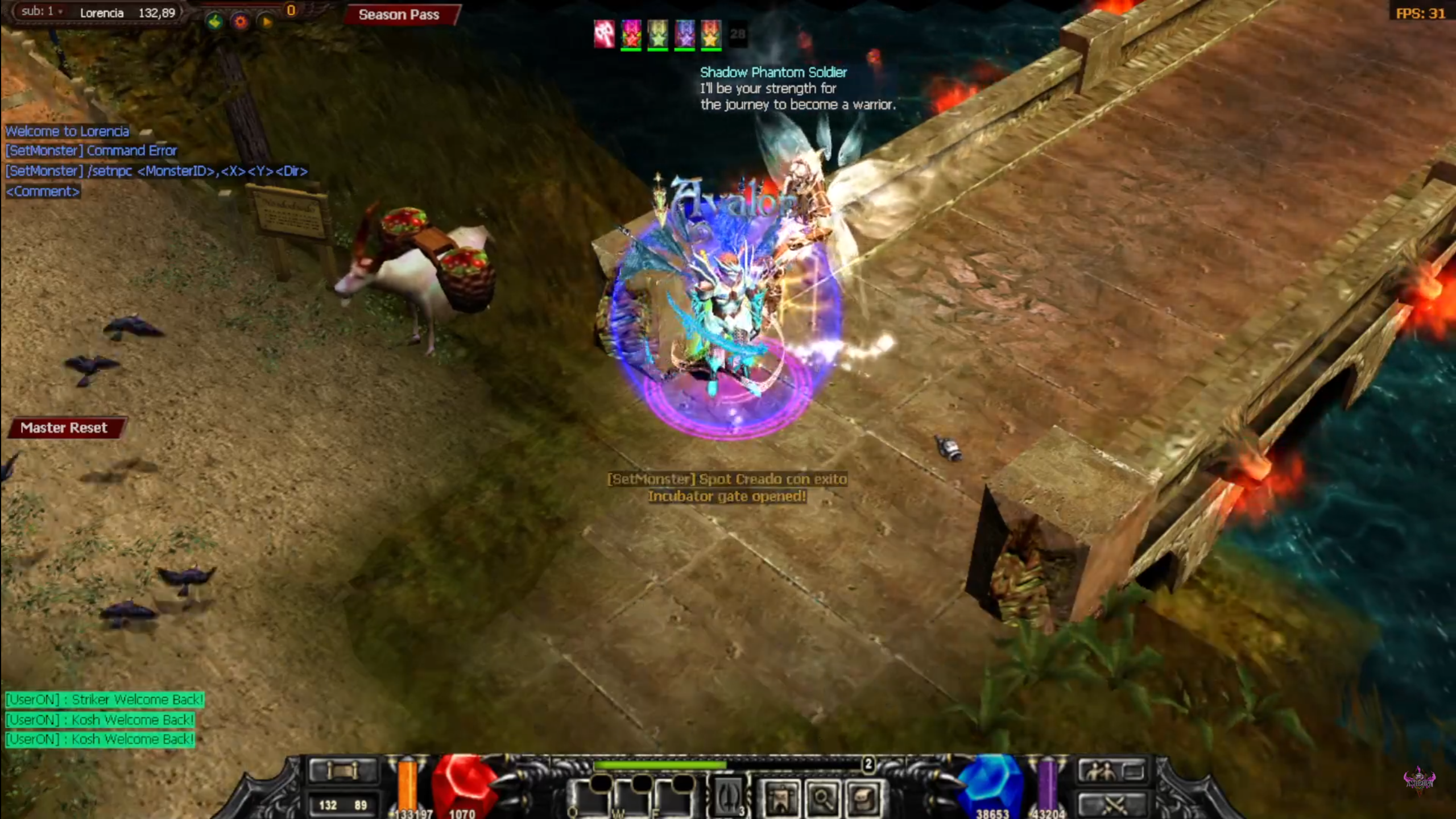 SetMonster & SetNpc Command